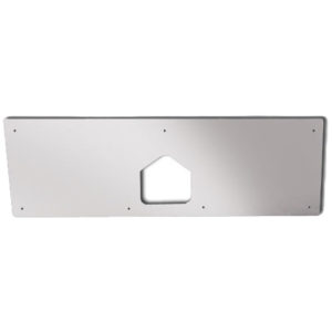 CSM SS Tool Box Permit Panel, 10 X 30 Inch For Peterbilt 378, 379, 388, 389, 389 Glider