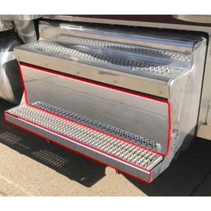 DPF Cover Kit W/ Step Trim & Center Panel For Peterbilt 389 Passenger Side 2018-2023