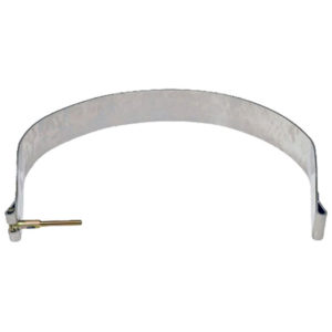 BESTfit 4 Inch Wide Aluminum Fuel Tank Strap Replaces 11-03596 For Peterbilt With 26 Inch Tanks