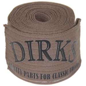 BESTfit 14 Feet Polyester-Cotton Fuel Tank Webbing For Peterbilt 359, 377, 378 & 379