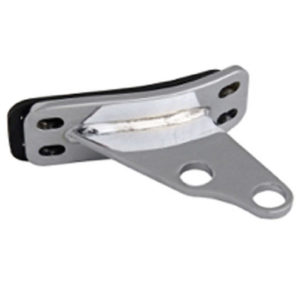 Chrome Stainless Steel Angled Cab Exhaust Bracket For Peterbilt
