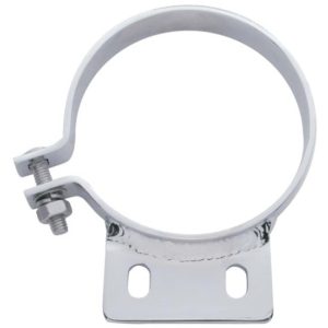 TPHD 6 Inch Narrow Chrome-Plated Exhaust Clamp  For Peterbilt 359, 377, 378 & 379