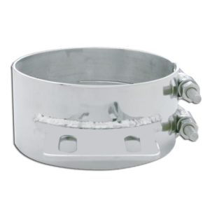 Stainless Steel 6 Inch Straight Exhaust Clamp For Peterbilt