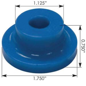 Poly Upper Exhaust Bushing Replaces M13-6001 For Peterbilt 388, 389 & 386