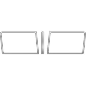 CSM SS Exterior Windshield Trim Kit For Peterbilt