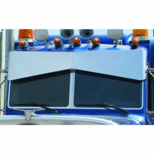 Stainless Steel 3 Piece Windshield Trim For Peterbilt 379, 389, 388 & 386