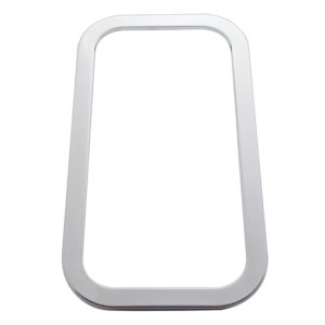 Stainless Steel View Window Trim For Peterbilt