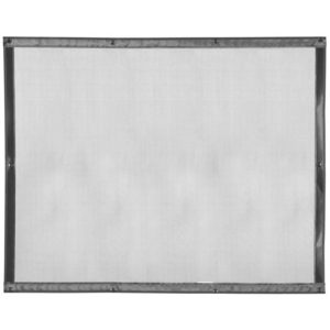 Black Bug Screen With Snaps For Peterbilt 384, 386 2006-2018