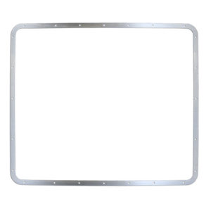 CSM SS Polished Grille Hoop Trim Ring For Peterbilt 379 127 BBC