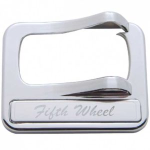 Chrome Fifth Wheel Switch Guard  For Peterbilt
