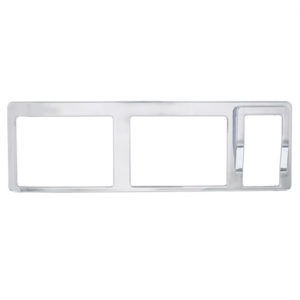 Chrome Upper Horizontal Rocker Switch Trim For Peterbilt 579