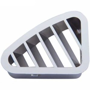 Chrome Defrost Vent, Driver Side  For Peterbilt