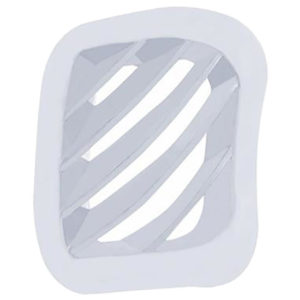 Chrome AC Vent, Passenger Side  For Peterbilt