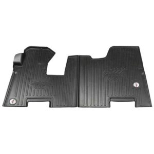 Minimizer Thermoplastic Floor Mat Set - 2 Piece For Peterbilt 337, 348 W/ Automatic Transmission