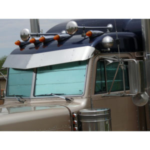 4 Piece Window Shade Cover Set For Peterbilt 330