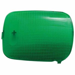 Rectangular Green Dome Light Lens  For Peterbilt