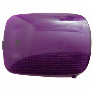 Rectangular Purple Dome Light Lens  For Peterbilt