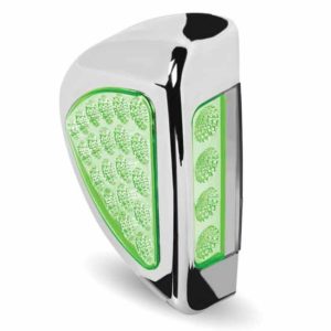 Amber LED Turn Signal & Marker Light W/ Green Auxiliary  For Peterbilt