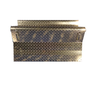 BESTfit 34 Inch Diamond Plate Battery Box Cover For Kenworth T800 2005-Newer