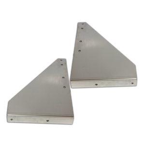 CSM Polished SS Step Brackets For Kenworth W900B, W900L & T800 2005-Newer