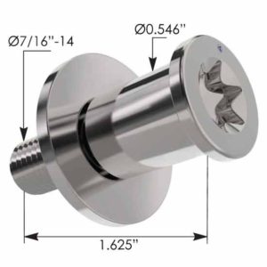 Door Striker Bolt For Kenworth T370, T600, T660 & T800