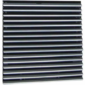 Stainless Steel Grille Insert W/ 16 Louvers For Kenworth W900L & AeroCab