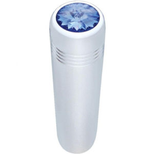 Chrome Toggle Extension With Blue Jewel  For Kenworth