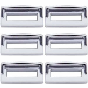 Chrome Switch Trim W/ Visor  For Kenworth (Pack Of 6)