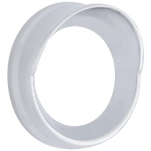 Chrome 2.3125 Inch Small Gauge Bezel W/ Visor