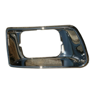 Chrome Headlight Bezel Passenger Side, Passenger Side For Kenworth T300