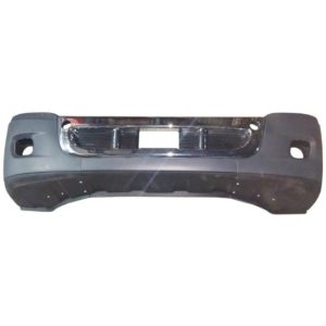 BESTfit Gray Poly Bumper W/ Fog & Driving Light Holes For Freightliner Cascadia 113 & 125