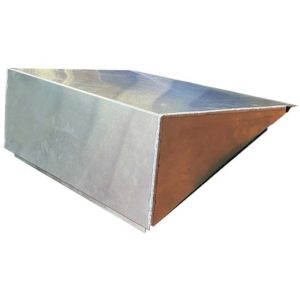 CSM Aluminum 24 X 15 5/8 Inch Battery Box Cover For Freightliner FLD