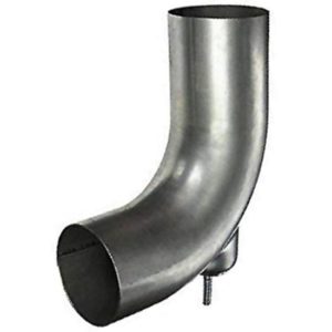 5 Inch Aluminized BOM 90 Degree Exhaust Elbow For Freightliner Century & Columbia