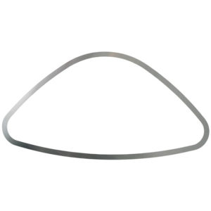 Stainless Steel Upper Sleeper Window Trim For Freightliner Cascadia 116, 126 - Pair