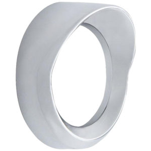 Chrome Small Gauge Bezel W/ Visor For Freightliner Century 112, 120