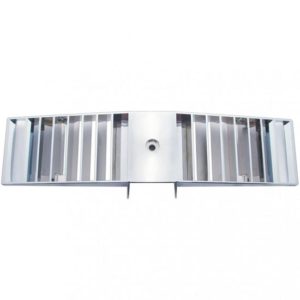 Chrome AC Defroster Vent Center Top HVAC For Freightliner FL120, FLD132, FLD112, FLD120
