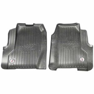 Minimizer Black Floor Mat 2 Piece Set For Freightliner M2-106, M2-112, 108SD & 114SD W/ Full Width Bench Seat