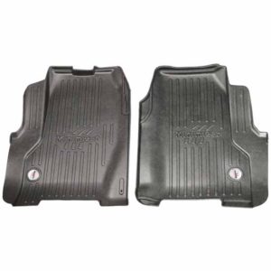 Minimizer Black Floor Mat 2 Piece For Freightliner M2-106, M2-112, 108SD & 114SD W/ Out Full Width Bench Seat