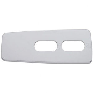 Chrome Door Switch Cover - Passenger Side - For Freightliner Century, Columbia, Coronado