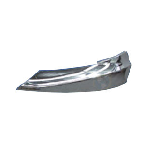 BESTfit Chrome-Plated Plastic Bumper Filler Panel For International ProStar Driver Side