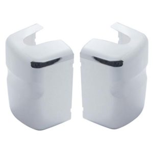 Chrome Plastic Mirror Arm Housing Cover For International 9000 Series - Pair