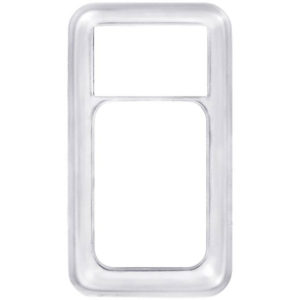 Polished Stainless Steel Large Paddle Switch Bezel For International 9000 Series