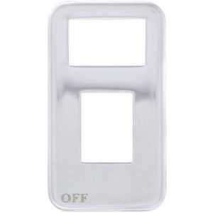 Polished Stainless Steel Small Paddle Switch Bezel For International 9000 Series