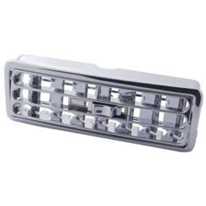 Chrome AC Vent For International 4900, 7000, 8000, 9100I, 9200, 9200I, 9300, 9370, 9400I, 9900I, 9900IX