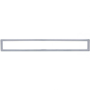 Chrome Rectangular Vertical Warning Light Panel Bezel For International 9200, 9300, 9400 & 9900