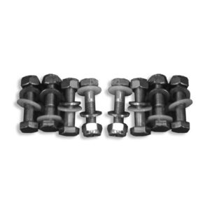 Valley Chrome Stainless Steel Bumper Bolt Kit W/ Bolts, Washers, Nylon Washers & Lock Nuts