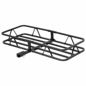 Steel Basket Cargo Carrier - 48 X 20 X 6 Inch - 500 Lb. Capacity - Black