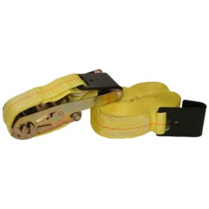 BESTfit Webbed Cargo Strap W/ Hook & Ratchet , 2 Inch X 30 Feet