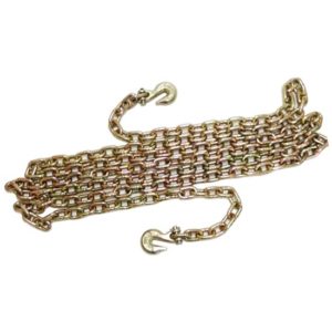 3/8 Inch X 20 Ft Grade 70 Chain W/ Hooks