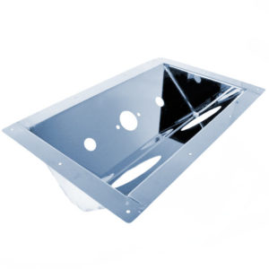 CSM Air Line Box Trough Style W/ Holes For Single Plug And Two 4 Inch Lights